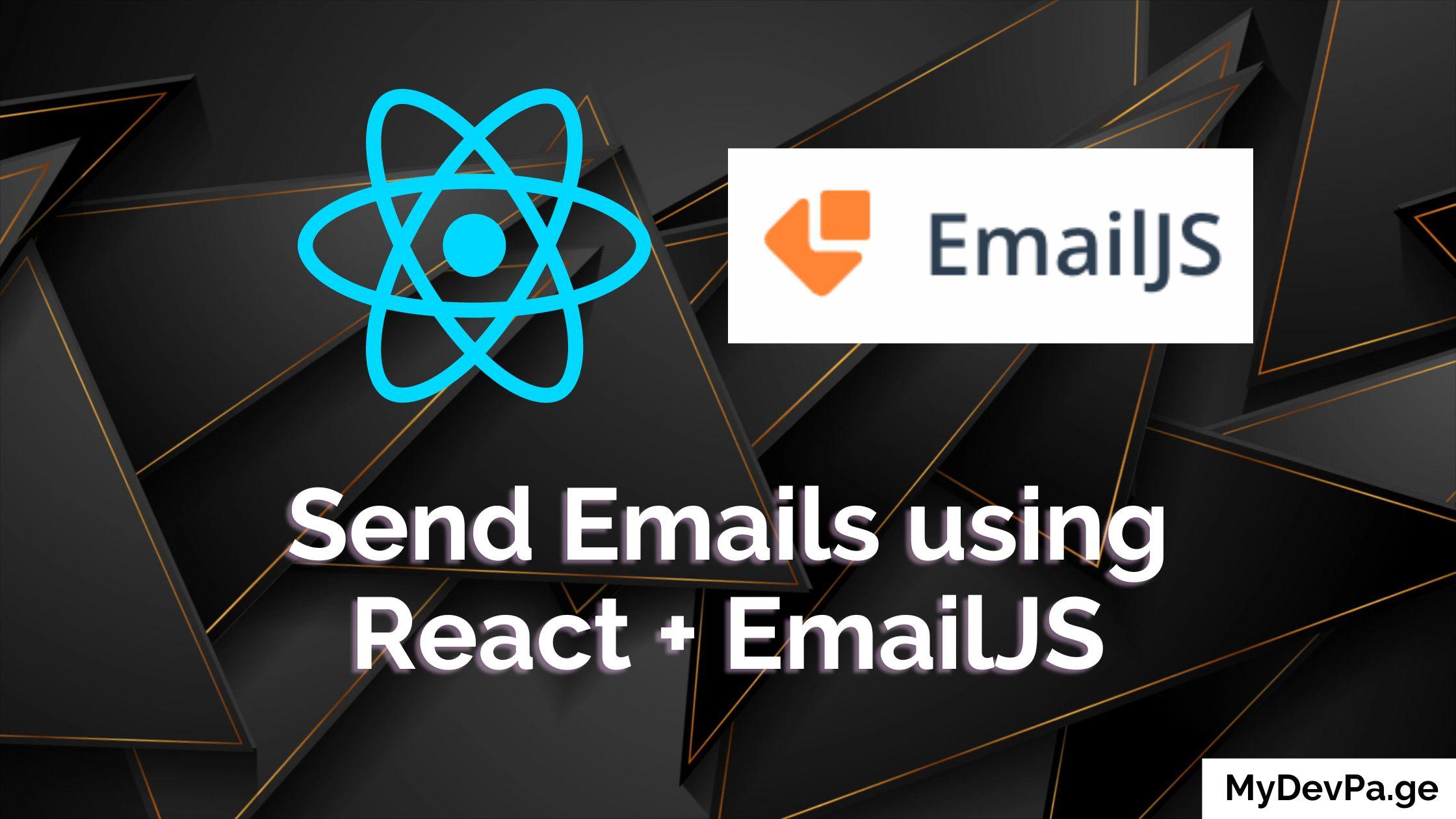 send-emails-using-react-emailjs