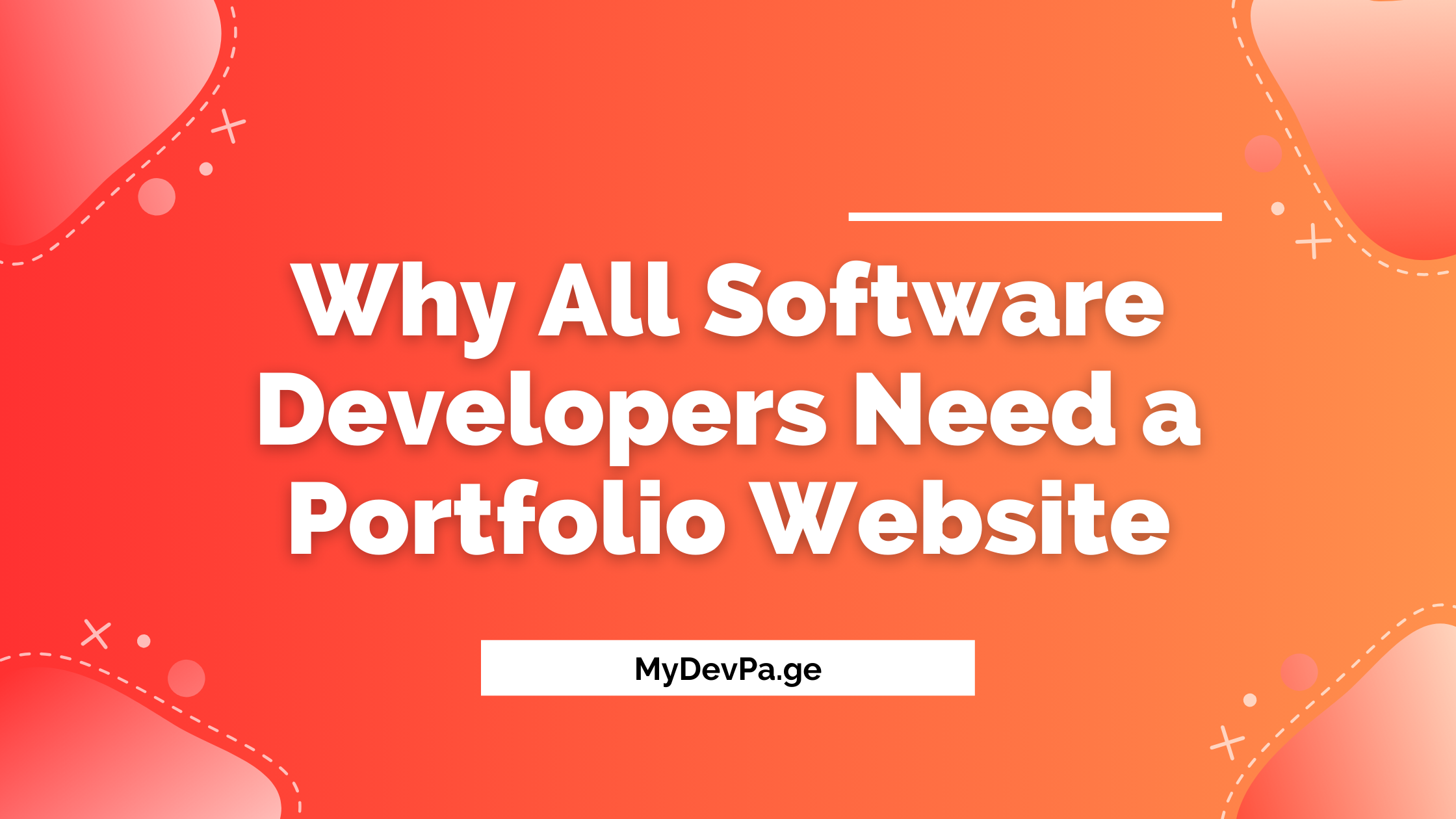 Why All Software Developers Need a Portfolio Website