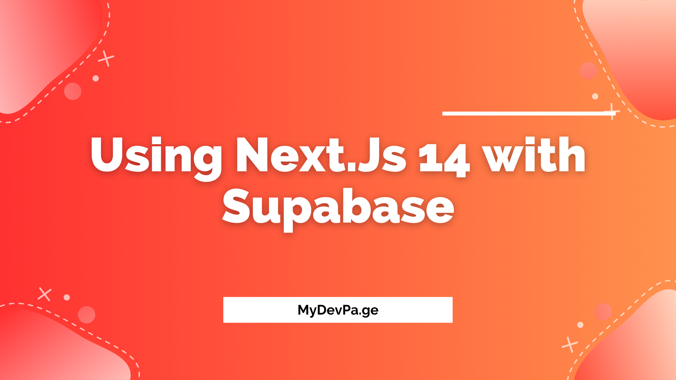 Next.Js 14 with Supabase
