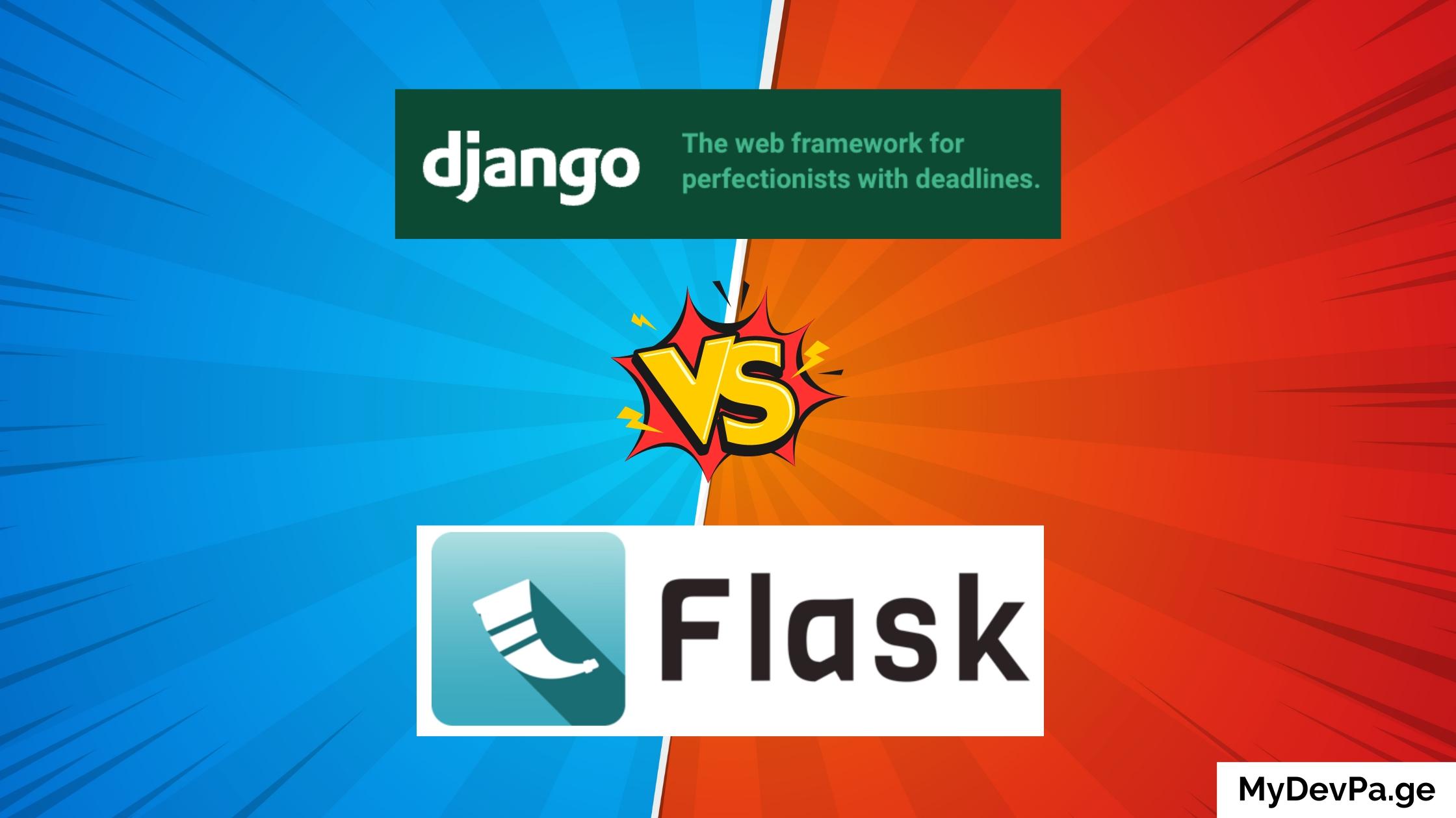 Django vs Flash