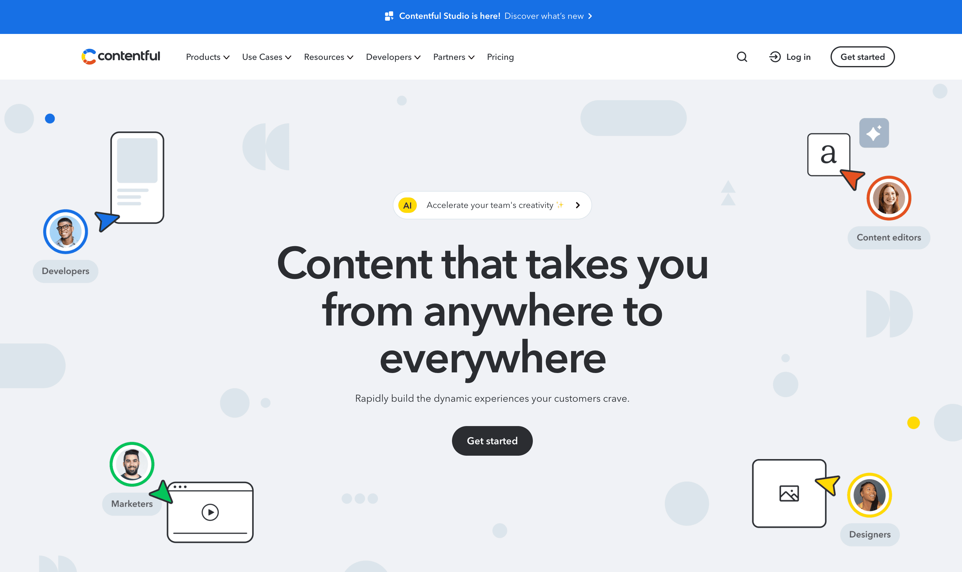 contentful-cms-landing-page