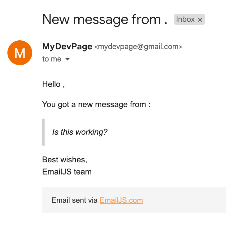 emailjs-email-received