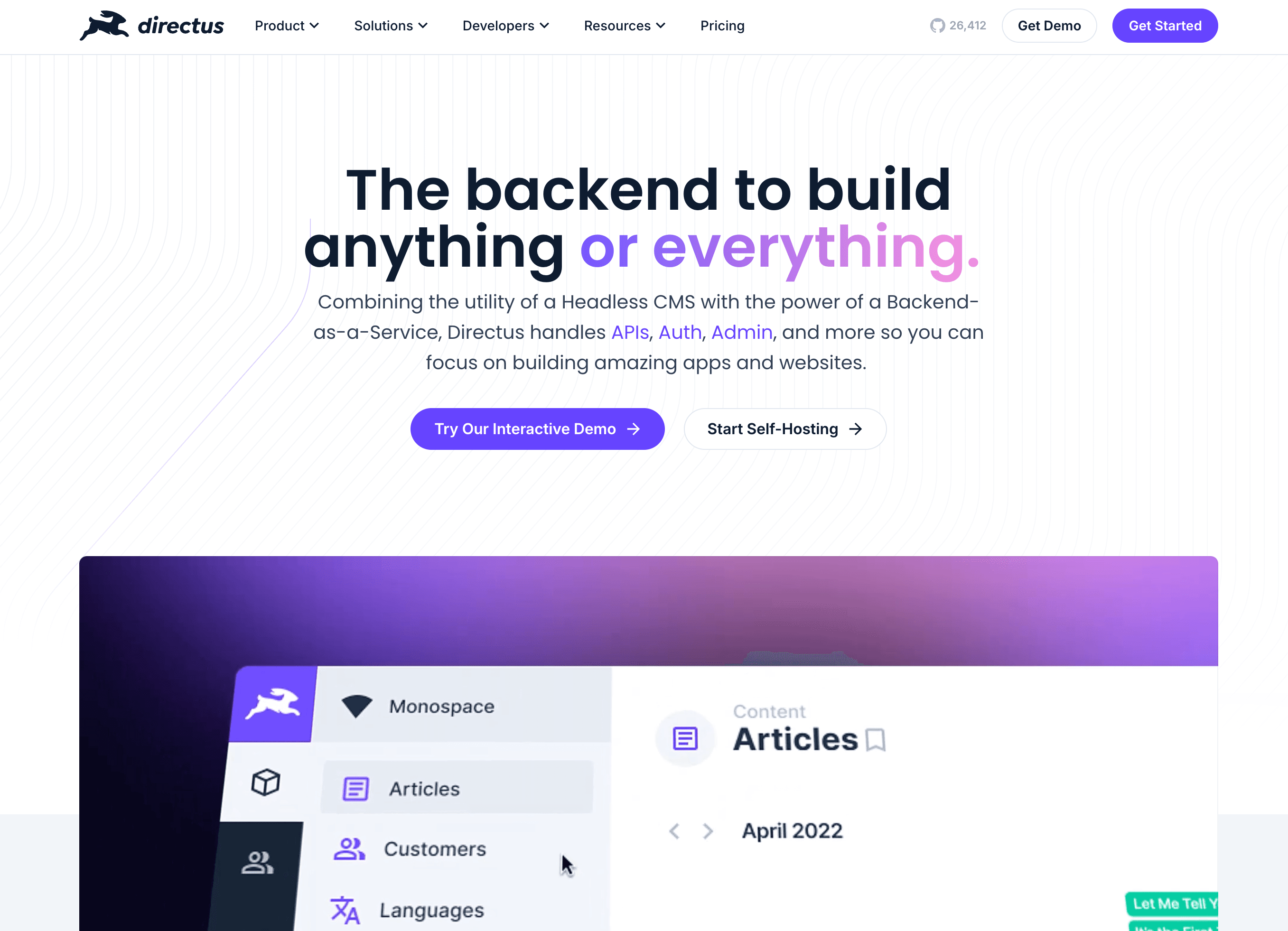 directus-landing-page